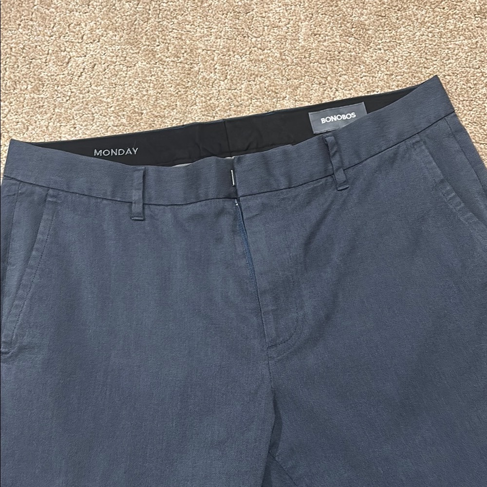 Bonobos Men's Dress Pants in Blue